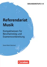 Buch Cover Referendariat Musik