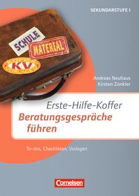 Buch Cover Erste-Hilfe: Beratungsgespräche führen