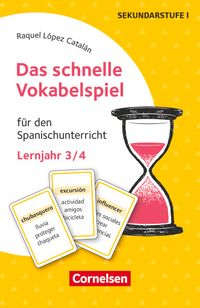 Buch Cover Das schnelle Vokabelspiel - Spanisch - Lernjahr 3/4
