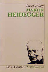 Buch Cover Martin Heidegger