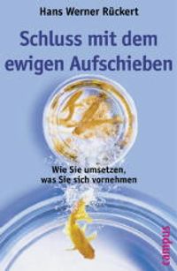 Buch Cover Schluss mit dem ewigen Aufschieben