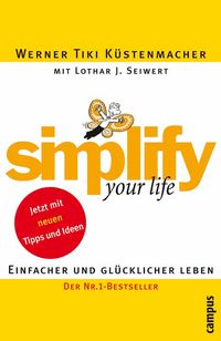 Buch Cover simplify your life