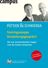 Buch Cover Trainingsmappe Vorstellungsgespräch