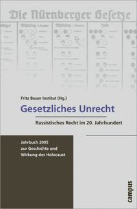 Buch Cover Gesetzliches Unrecht