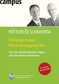Buch Cover Trainingsmappe Vorstellungsgespräch