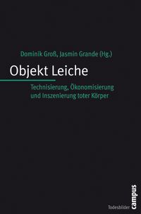 Buch Cover Objekt Leiche