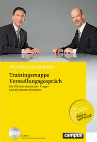 Buch Cover Trainingsmappe Vorstellungsgespräch