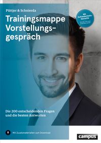 Buch Cover Trainingsmappe Vorstellungsgespräch