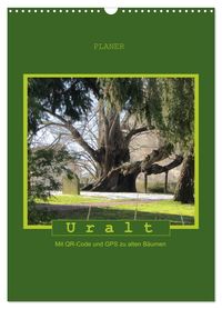 Buch Cover Uralt - Mit QR-Code und GPS zu alten Bäumen (Wandkalender 2027 DIN A3 hoch), CALVENDO Monatskalender