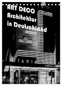 Buch Cover ART DECO Architektur in Deutschland (Tischkalender 2027 DIN A5 hoch), CALVENDO Monatskalender