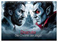 Buch Cover Dracula - Die Chronik der Jagd (Wandkalender 2027 DIN A4 quer), CALVENDO Monatskalender
