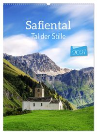 Buch Cover Safiental - Tal der Stille (Wandkalender 2027 DIN A2 hoch), CALVENDO Monatskalender