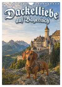 Buch Cover Dackelliebe auf Bayerisch (Wandkalender 2027 DIN A4 hoch), CALVENDO Monatskalender