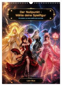 Buch Cover Der Nullpunkt - Wähle deine Spielfigur (Wandkalender 2027 DIN A3 hoch), CALVENDO Monatskalender