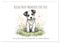 Buch Cover Kleine Wuff-Momente fürs Herz (Wandkalender 2027 DIN A2 quer), CALVENDO Monatskalender
