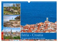 Buch Cover Istria - Croatia The green oasis of the northern Adriatic. (Wall Calendar 2027 DIN A3 landscape), CALVENDO 12 Month Wall Calendar