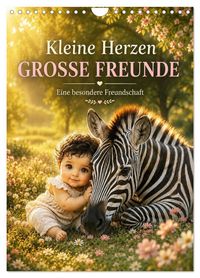 Buch Cover Kleine Herzen GROSSE FREUNDE (Wandkalender 2027 DIN A4 hoch), CALVENDO Monatskalender