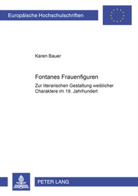 Buch Cover Fontanes Frauenfiguren