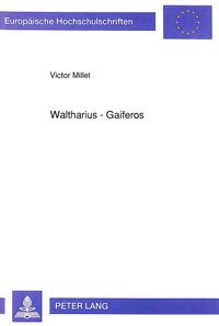 Buch Cover Waltharius - Gaiferos