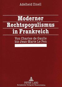 Buch Cover Moderner Rechtspopulismus in Frankreich
