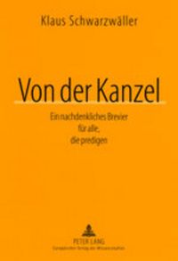 Buch Cover Von der Kanzel