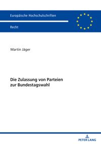 Buch Cover Die Zulassung von Parteien zur Bundestagswahl