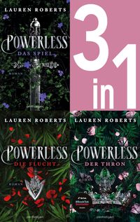 Buch Cover Die Powerless-Trilogie Band 1-3: Das Spiel / Die Flucht / Der Thron (3in1-Bundle)