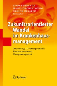 Buch Cover Zukunftsorientierter Wandel im Krankenhausmanagement