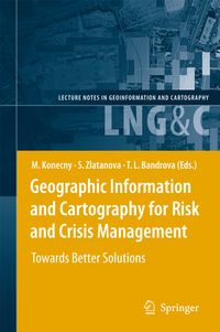 Buch Cover Geographic Information and Cartography for Risk and Crisis Management