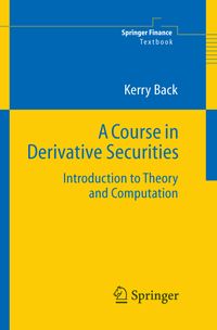 Buch Cover A Course in Derivative Securities