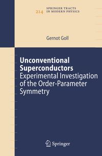 Buch Cover Unconventional Superconductors
