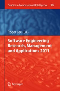 Buch Cover Software Engineering Research, Management and Applications 2011