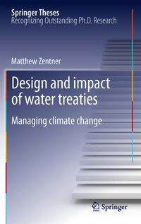 Buch Cover Design and impact of water treaties