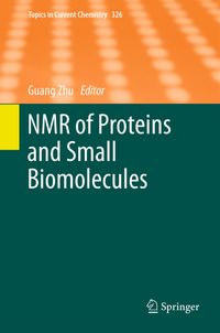 Buch Cover NMR of Proteins and Small Biomolecules