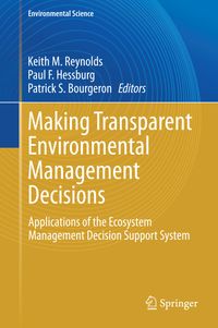 Buch Cover Making Transparent Environmental Management Decisions