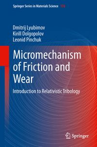 Buch Cover Micromechanisms of Friction and Wear