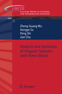 Buch Cover Analysis and Synthesis of Singular Systems with Time-Delays
