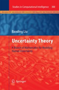 Buch Cover Uncertainty Theory