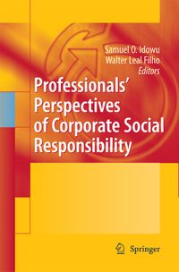 Buch Cover Professionals´ Perspectives of Corporate Social Responsibility