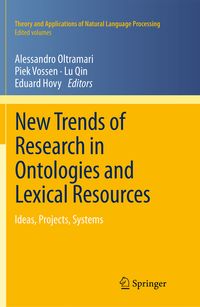 Buch Cover New Trends of Research in Ontologies and Lexical Resources