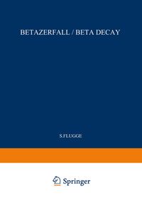 Buch Cover Beta Decay / Betazerfall