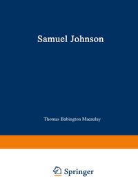 Buch Cover Samuel Johnson