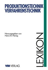 Buch Cover Lexikon Produktionstechnik Verfahrenstechnik