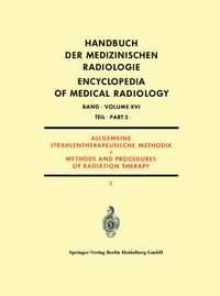 Buch Cover Allgemeine Strahlentherapeutische Methodik