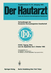 Buch Cover Verhandlungen der Deutschen Dermatologischen Gesellschaft