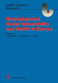 Buch Cover Unemployment, Social Vulnerability, and Health in Europe