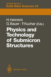 Buch Cover Physics and Technology of Submicron Structures