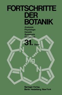 Buch Cover Fortschritte der Botanik