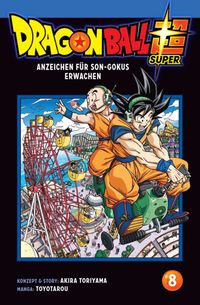 Buch Cover Dragon Ball Super 8