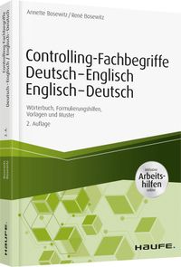 Buch Cover Controlling-Fachbegriffe Deutsch-Englisch, Englisch-Deutsch - inkl. Arbeitshilfen online